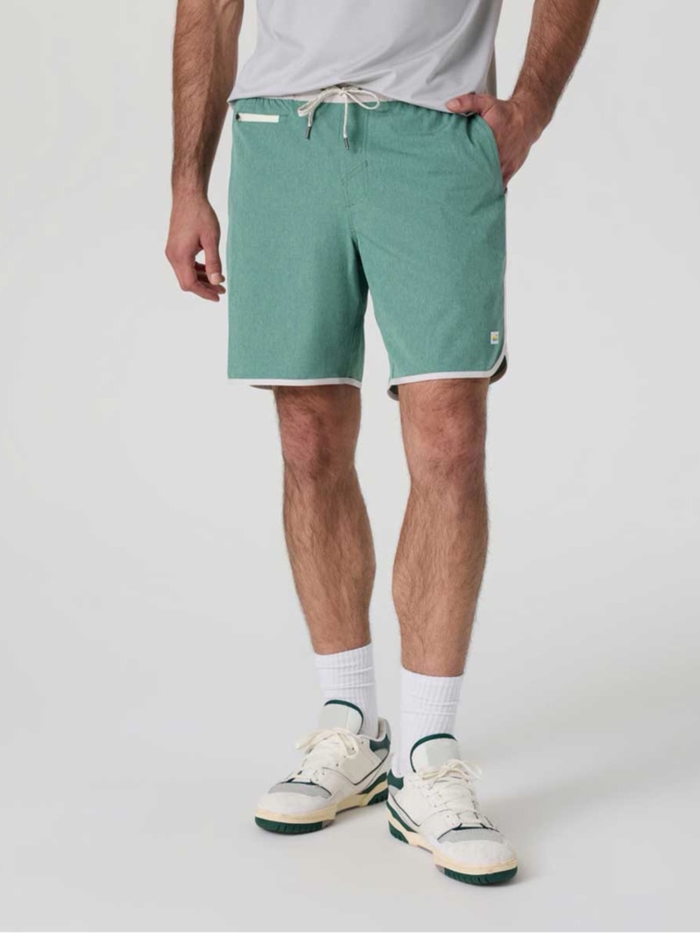 Viori Men's Banks Shorts in Mint Green